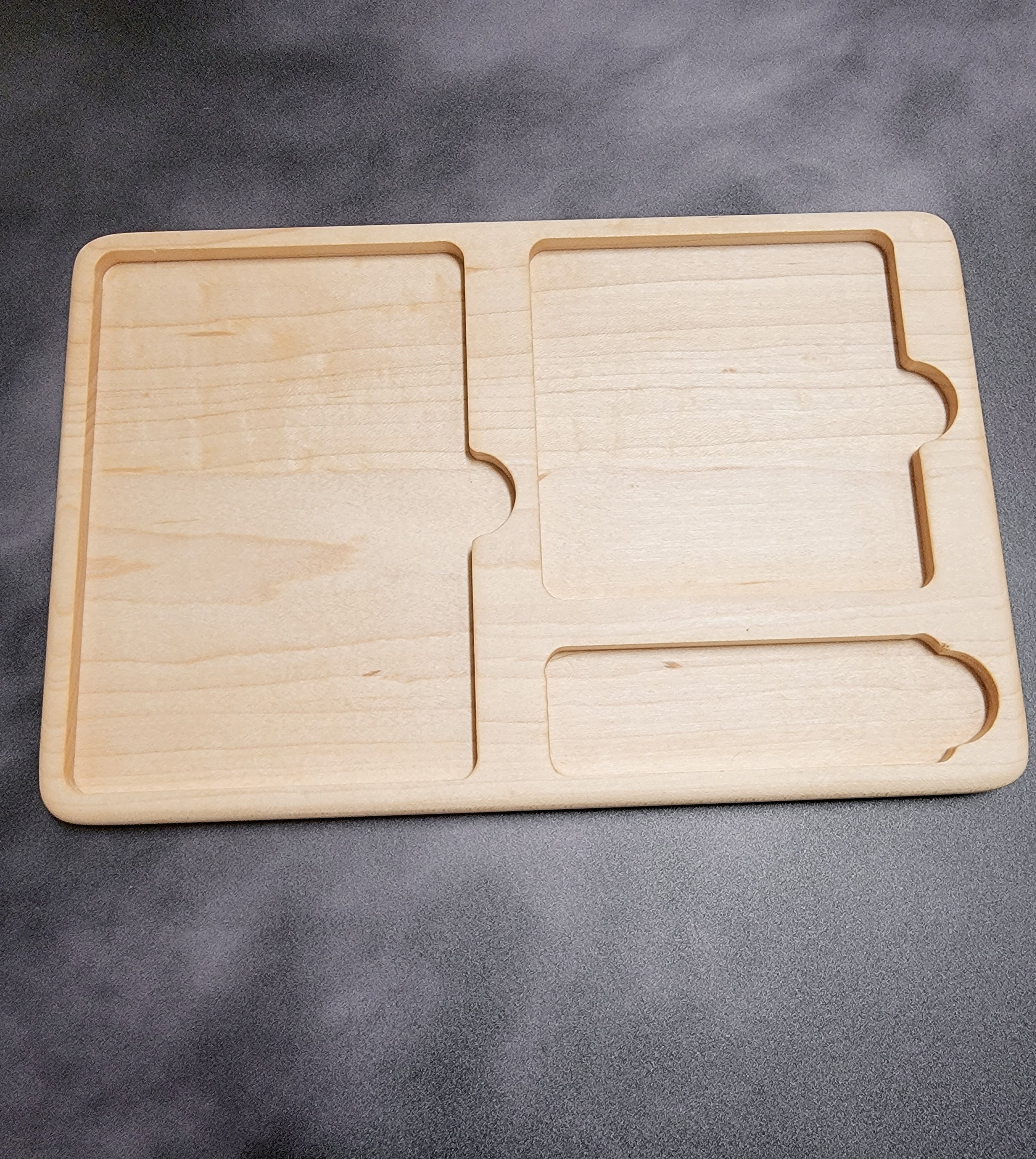 Montessori Materials Three Part Card Trays